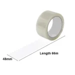CPT3 Clear Parcel Tape 48mm wide and 66m long