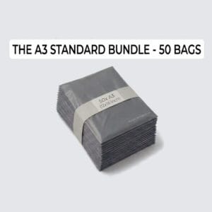 16" x 21" Large Grey Mailing Bags (A2 Size) – Heavy Duty Shipping for Large Items & Bundles (pack of 50)