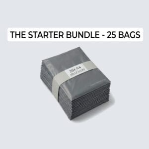 25 x Grey Mailing Bags | 9" x 12" (229x305mm) | Royal Mail Large Letter A4 Size