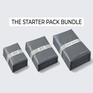 Mixed Grey Mailing Bags Starter Pack Bundle A4 A3 A2